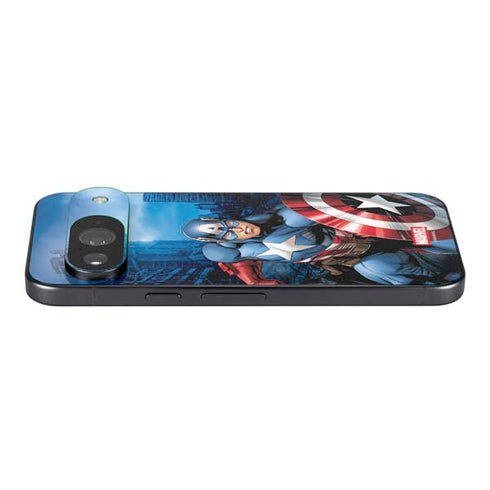 Marvel Captain America Portrait Google Pixel 9 Skin